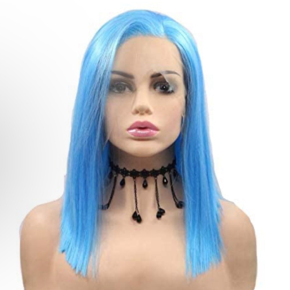 Blue Lace Front Wig